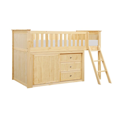 Homelegance  - Bartly Low Loft Bunk W/ Bookcase and 2 Dressers - B2043LL-1xBC2DR  view 6