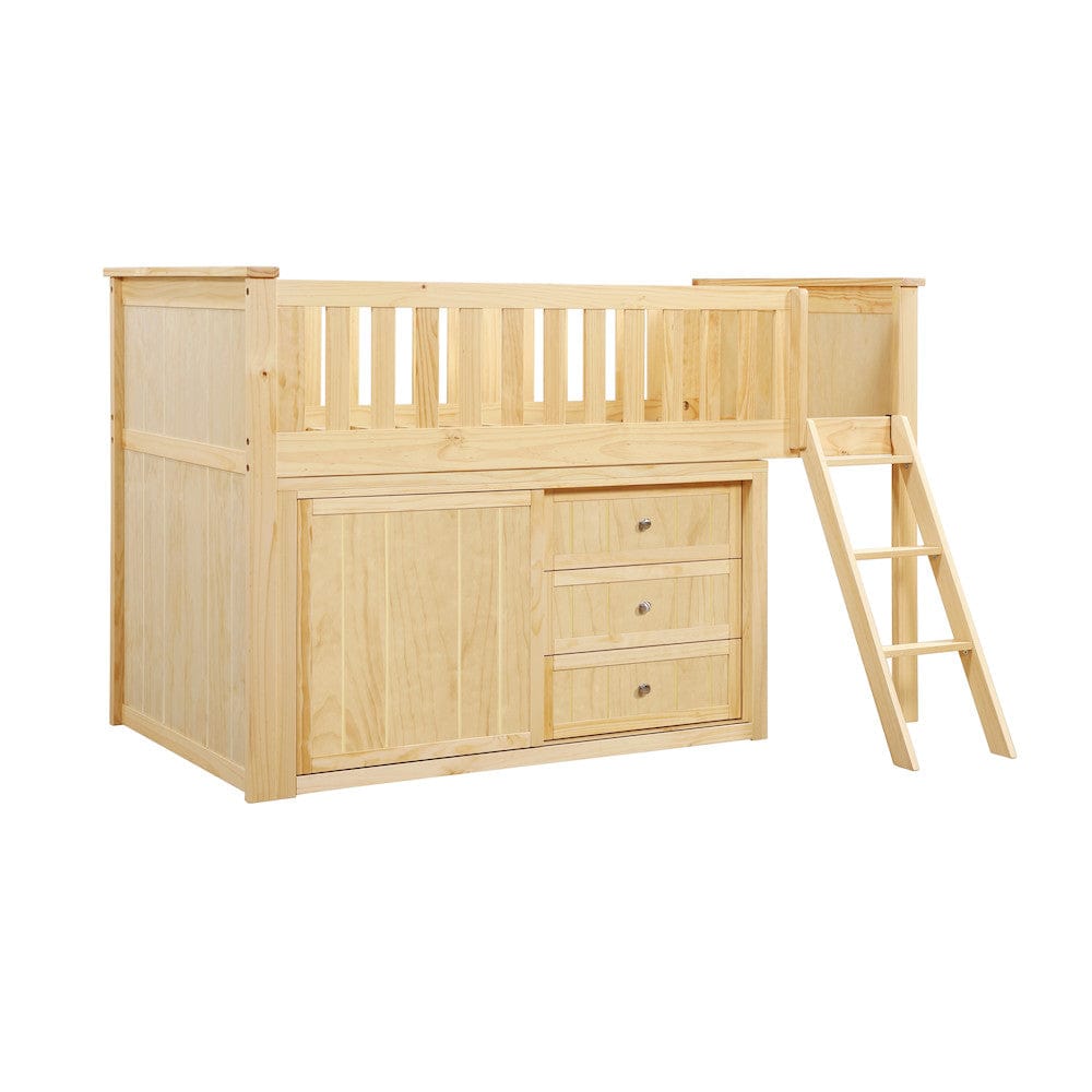 Homelegance  - Bartly Low Loft Bunk W/ Bookcase and 2 Dressers - B2043LL-1xBC2DR  view 7