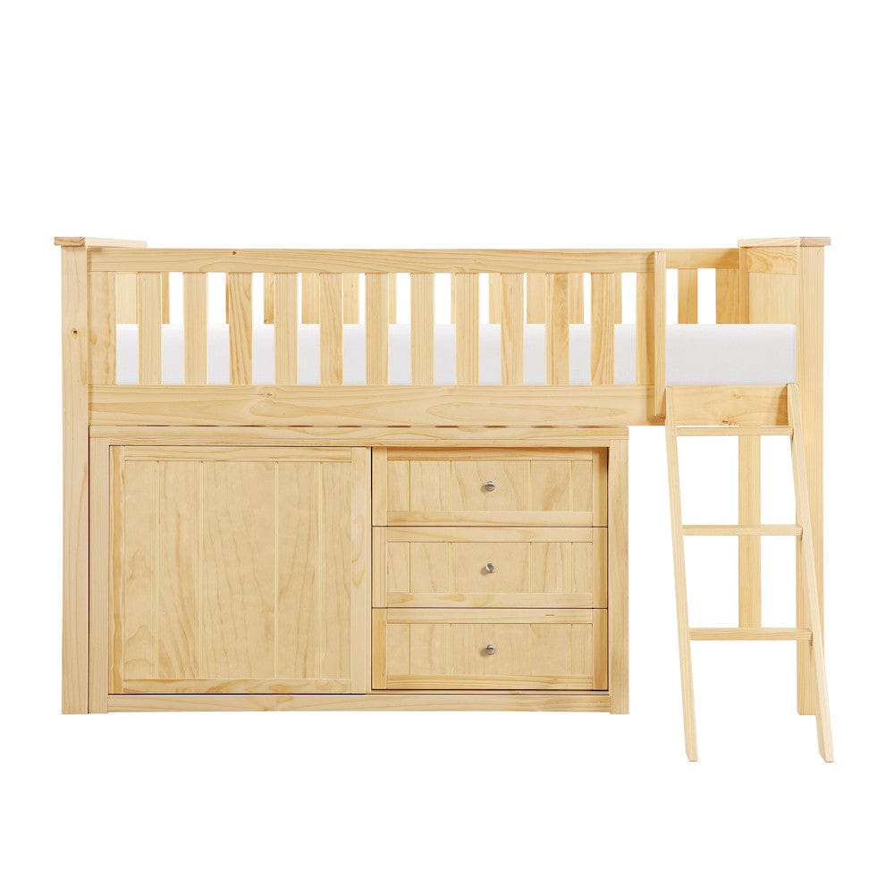 Homelegance  - Bartly Low Loft Bunk W/ Bookcase and 2 Dressers - B2043LL-1xBC2DR  view 8