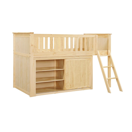 Homelegance  - Bartly Low Loft Bunk W/ Dresser - B2043LL-1xDR  view 1