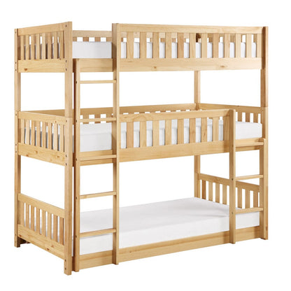 Homelegance  - Bartly Triple Bunk Bed - B2043TTT-1x  view 4