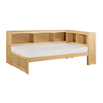 Homelegance  - Bartly Twin Bookcase Corner Platform Bed - B2043BC-1BCx  view 1