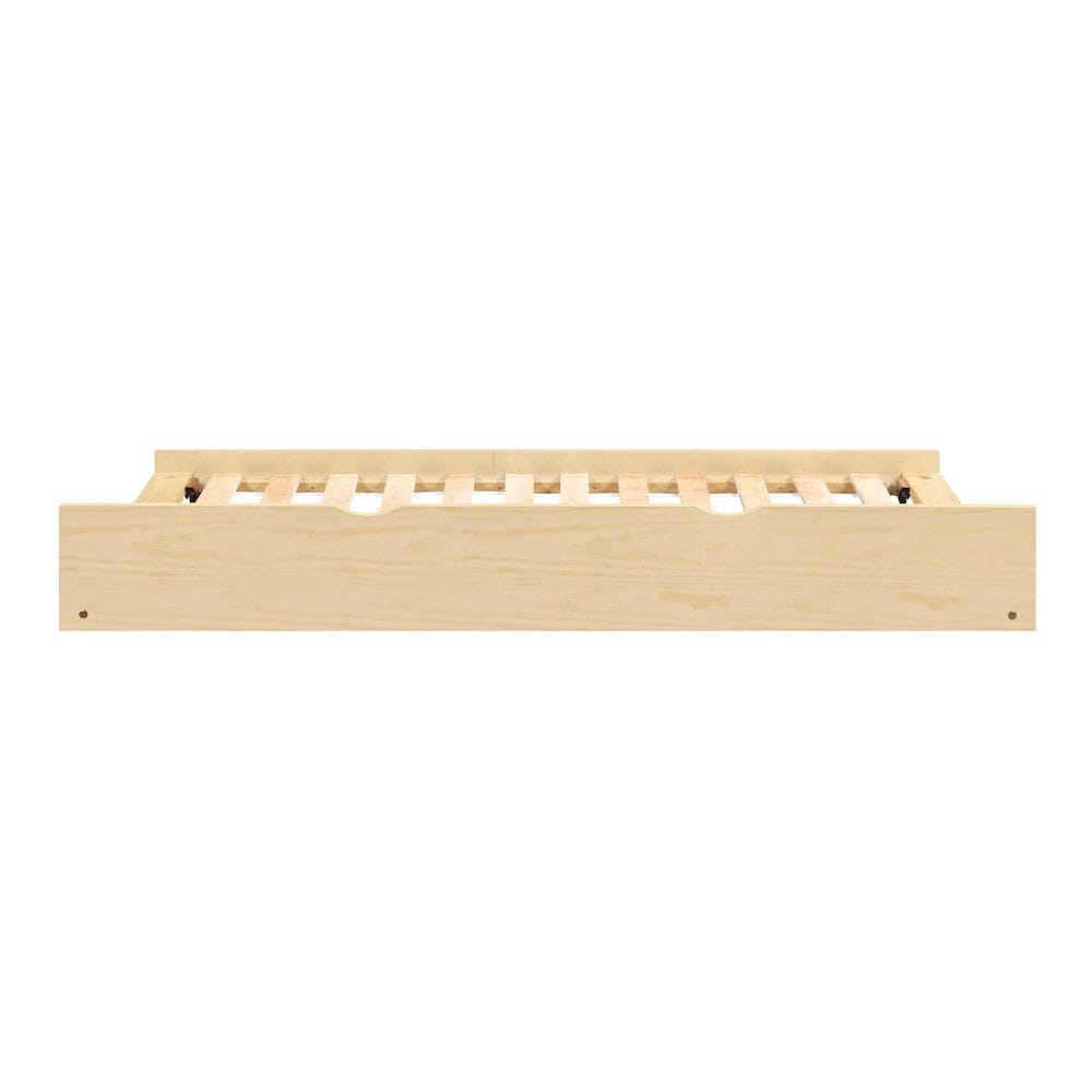 Homelegance  - Bartly Twin Bookcase Corner Platform Bed W/ Twin Trundle - B2043BC-1BCRx  view 9