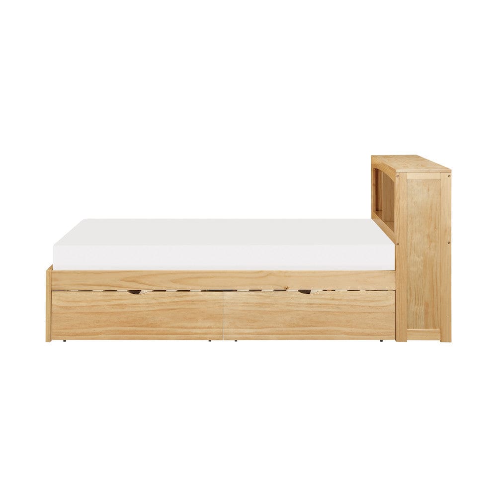 Homelegance  - Bartly Twin Bookcase Platform Bed W/ Storage Boxes - B2043BC-1Tx  view 2
