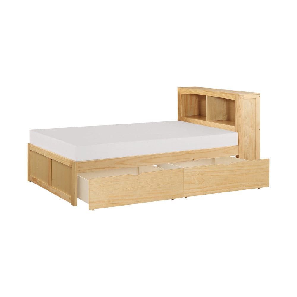Homelegance  - Bartly Twin Bookcase Platform Bed W/ Storage Boxes - B2043BC-1Tx  view 3