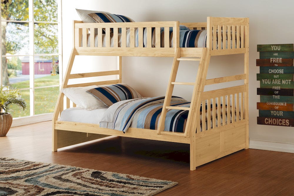 Homelegance  - Bartly Twin/Full Bunk Bed - B2043TF-1x  view 2