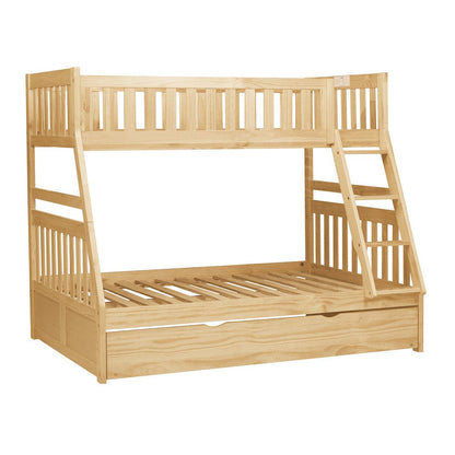 Homelegance  - Bartly Twin/Full Bunk Bed W/ Twin Trundle - B2043TF-1xR  view 1
