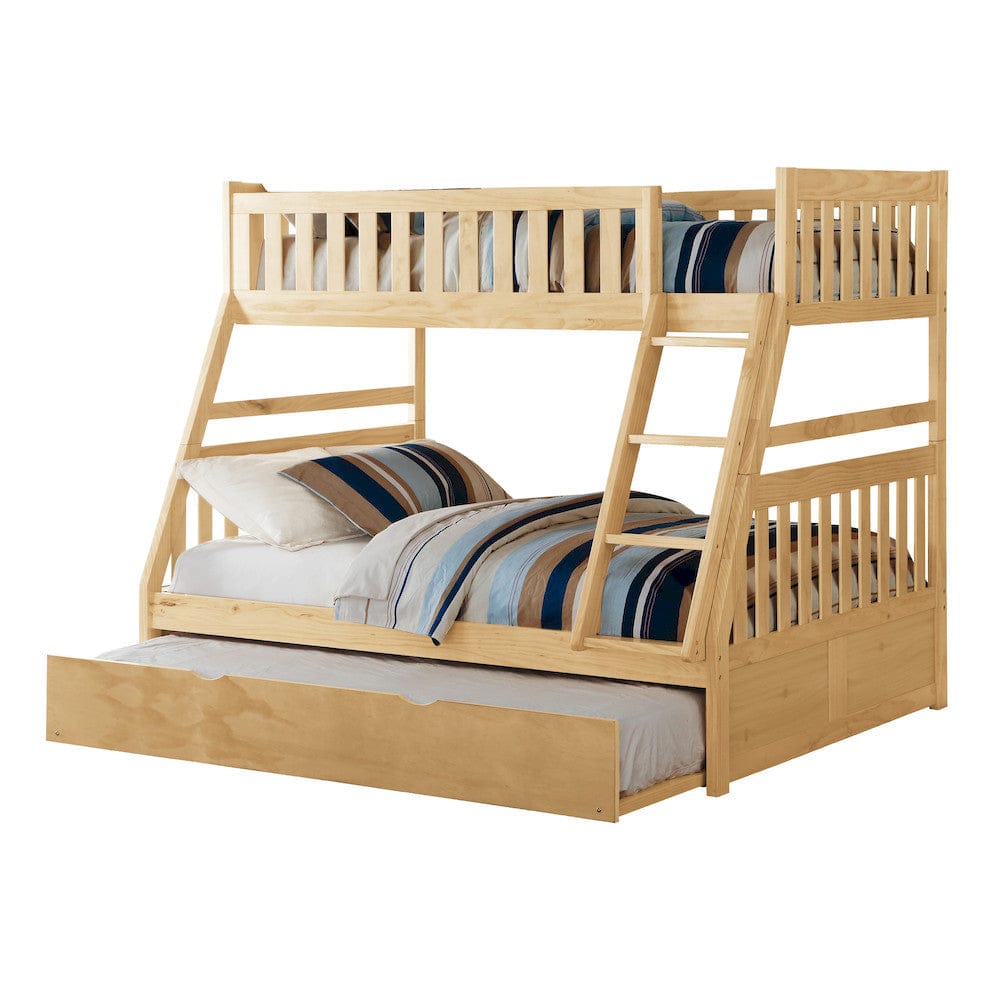 Homelegance  - Bartly Twin/Full Bunk Bed W/ Twin Trundle - B2043TF-1xR  view 4
