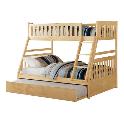 Homelegance  - Bartly Twin/Full Bunk Bed W/ Twin Trundle - B2043TF-1xR  view 4