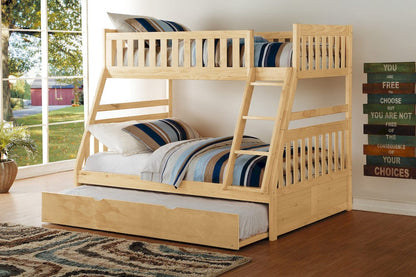 Homelegance  - Bartly Twin/Full Bunk Bed W/ Twin Trundle - B2043TF-1xR  view 11