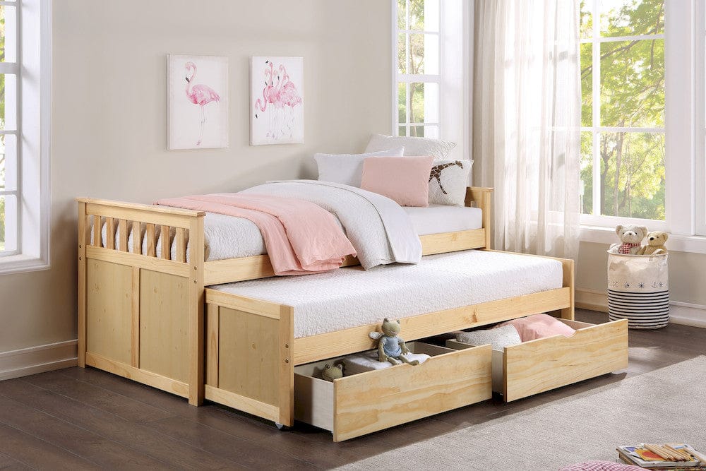 Homelegance  - Bartly Twin/Twin Bed W/ Storage Boxes - B2043RT-1Tx  view 7