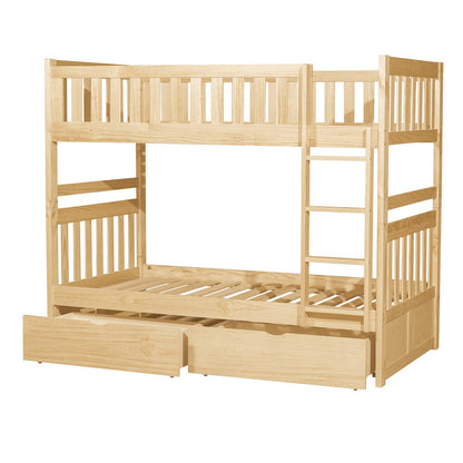 Homelegance  - Bartly Twin/Twin Bunk Bed W/ Storage Boxes - B2043-1xT  view 1
