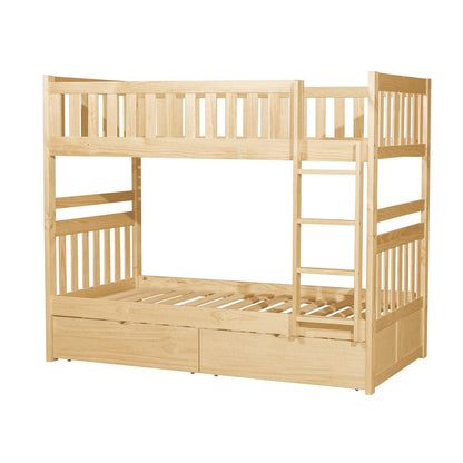 Homelegance  - Bartly Twin/Twin Bunk Bed W/ Storage Boxes - B2043-1xT  view 3