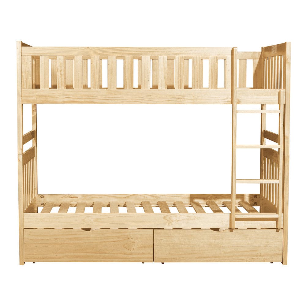 Homelegance  - Bartly Twin/Twin Bunk Bed W/ Storage Boxes - B2043-1xT  view 5