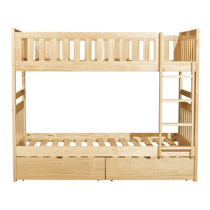 Homelegance  - Bartly Twin/Twin Bunk Bed W/ Storage Boxes - B2043-1xT  view 5