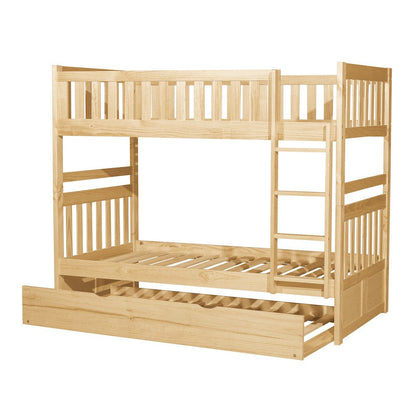 Homelegance  - Bartly Twin/Twin Bunk Bed W/ Twin Trundle - B2043-1xR  view 1