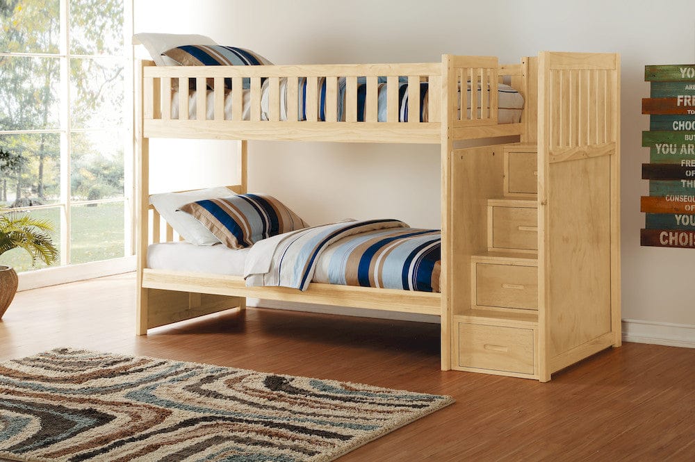 Homelegance  - Bartly Twin/Twin Step Bunk Bed - B2043SB-1x  view 4
