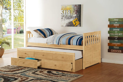 Homelegance  - Bartly Twin/Twin Trundle Bed - B2043PR-1x  view 4