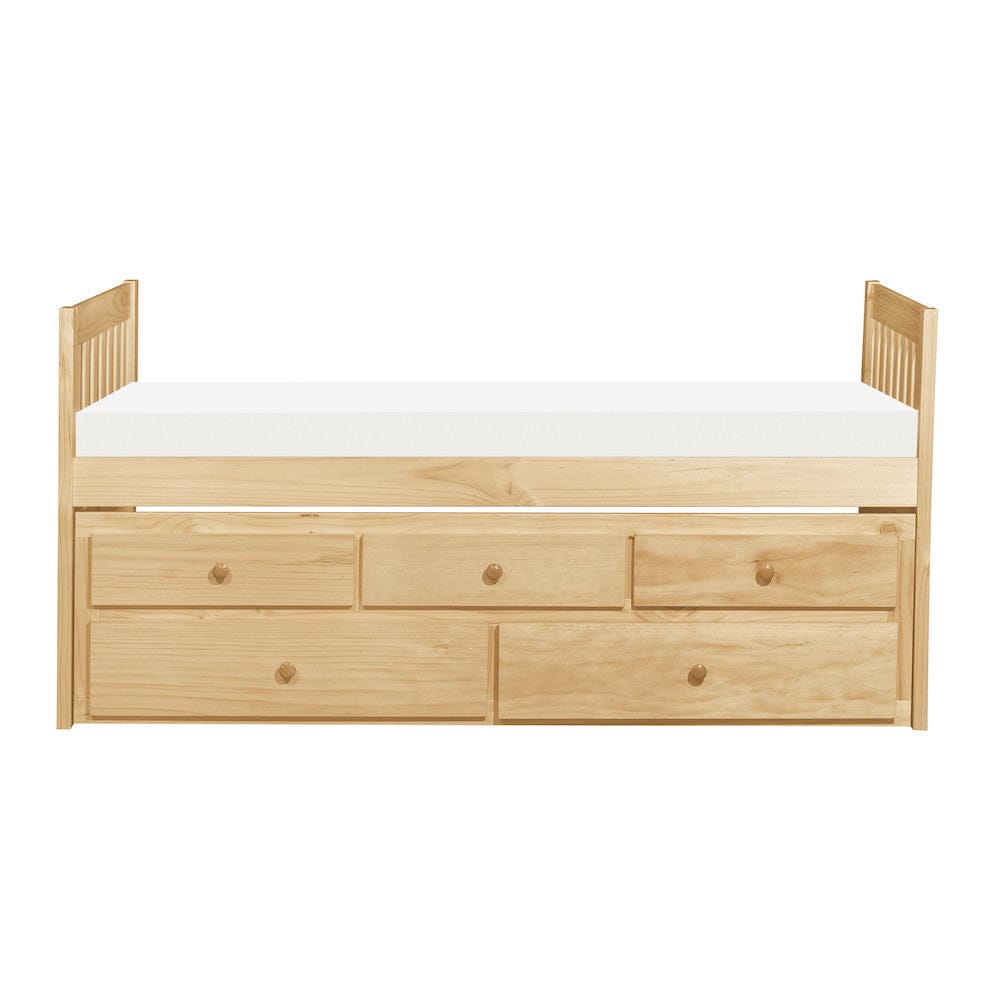 Homelegance  - Bartly Twin/Twin Trundle Bed - B2043PR-1x  view 5