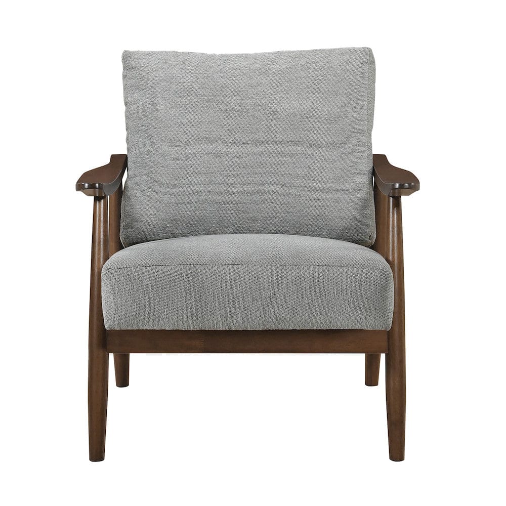 Homelegance  - Barton Accent Chair in Gray - 1056GY-1  view 3