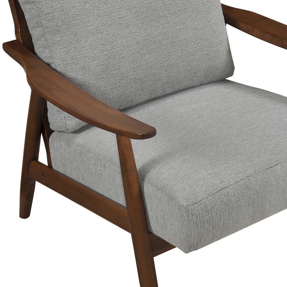 Homelegance  - Barton Accent Chair in Gray - 1056GY-1  view 4