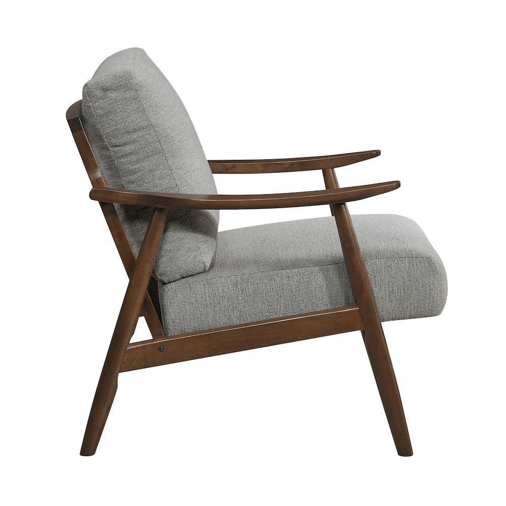 Homelegance  - Barton Accent Chair in Gray - 1056GY-1  view 5