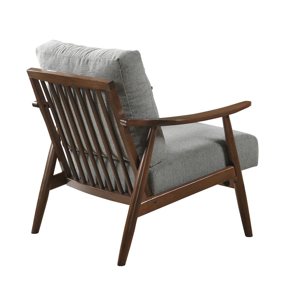 Homelegance  - Barton Accent Chair in Gray - 1056GY-1  view 6