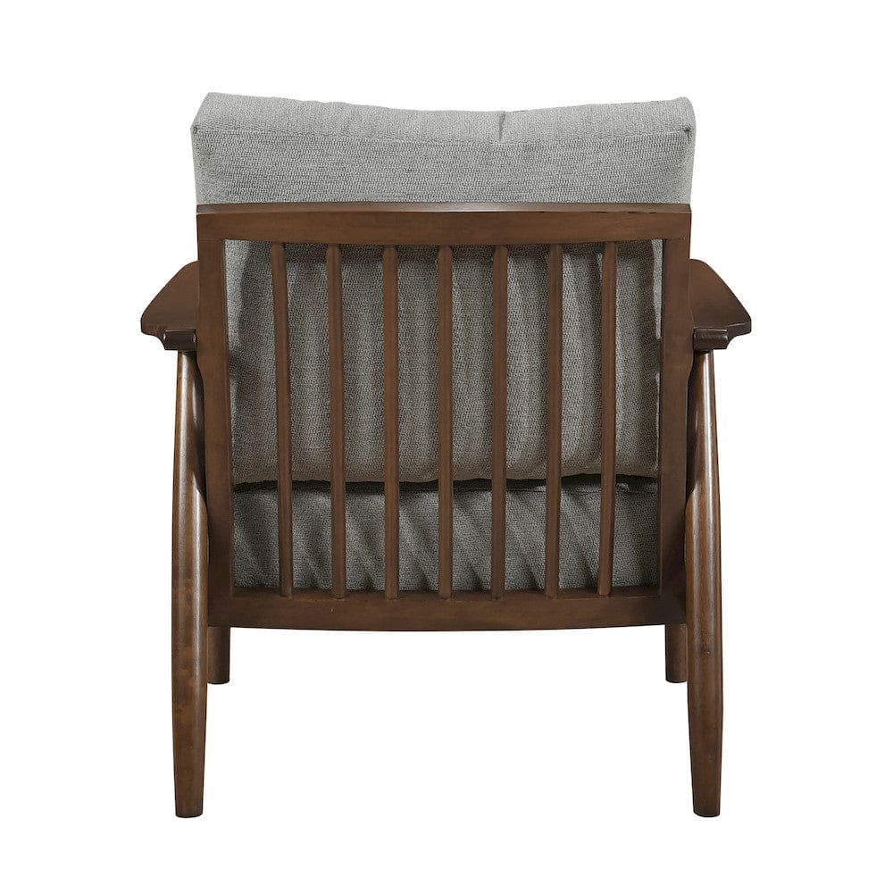 Homelegance  - Barton Accent Chair in Gray - 1056GY-1  view 7