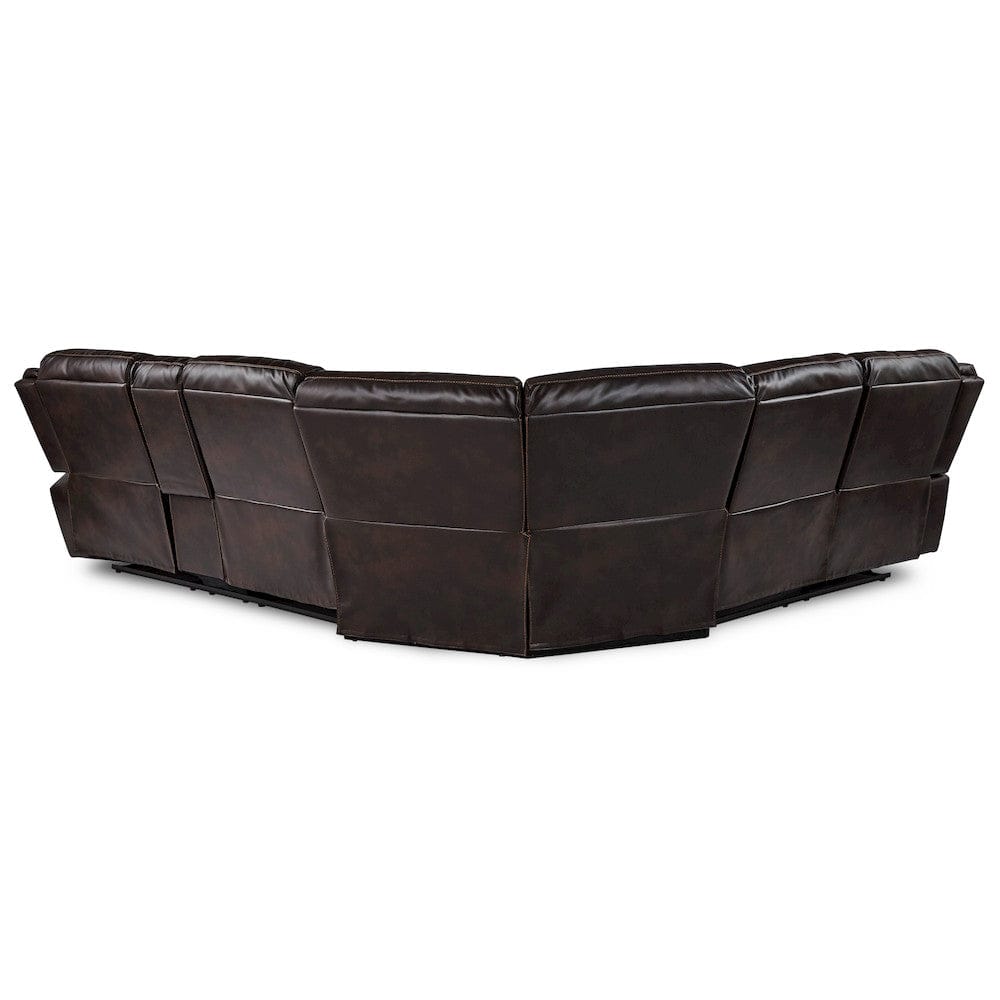 Homelegance  - Bastrop 3-Piece Sectional W/ Right Console in Brown - 8230BRWxSC  view 4