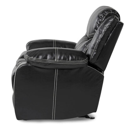 Homelegance  - Bastrop Glider Reclining Chair in Black - 8230BLK-1  view 5