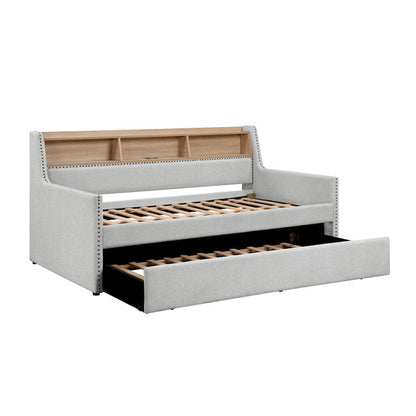 Homelegance  - Baxter Daybed W/ Trundle in Light gray - 4989x  view 7