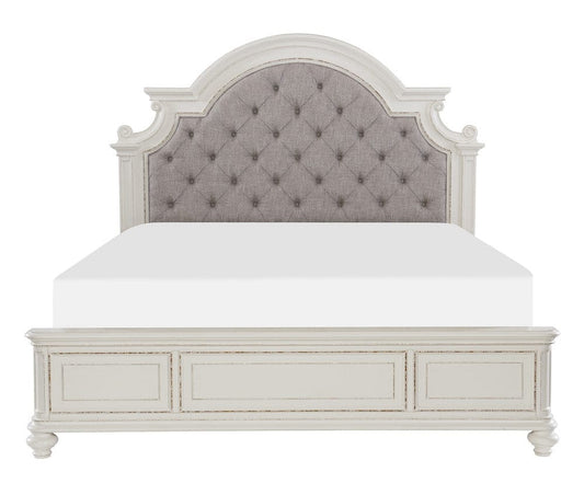 Homelegance  - Baylesford California King Bed in Gray - 1624KW-1CKx  view 1