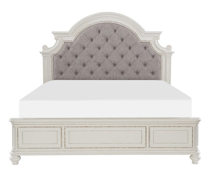 Homelegance  - Baylesford Eastern King Bed in Gray - 1624KW-1EKx  view 1