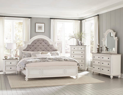 Homelegance  - Baylesford Eastern King Bed in Gray - 1624KW-1EKx  view 4
