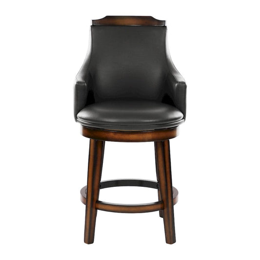 Homelegance  - Bayshore Swivel Counter Height Chair in Dark brown - 5447-24S  view 1