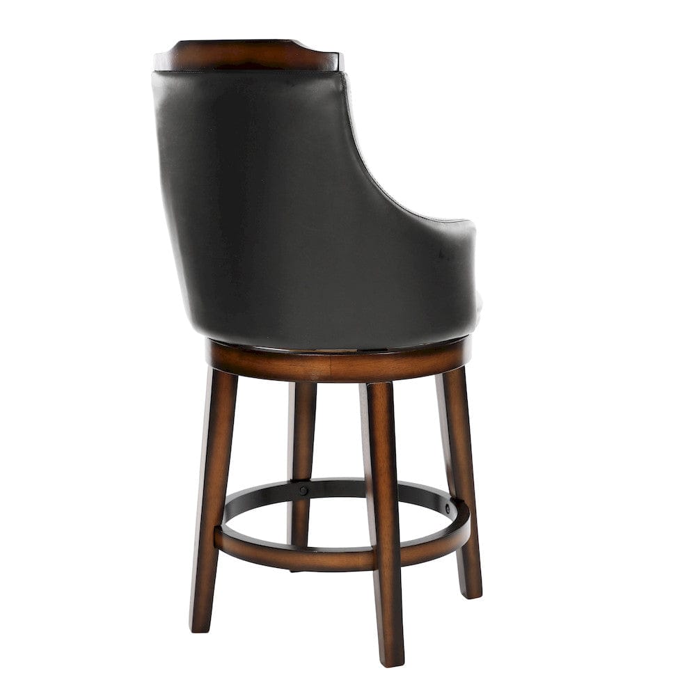 Homelegance  - Bayshore Swivel Counter Height Chair in Dark brown - 5447-24S  view 3