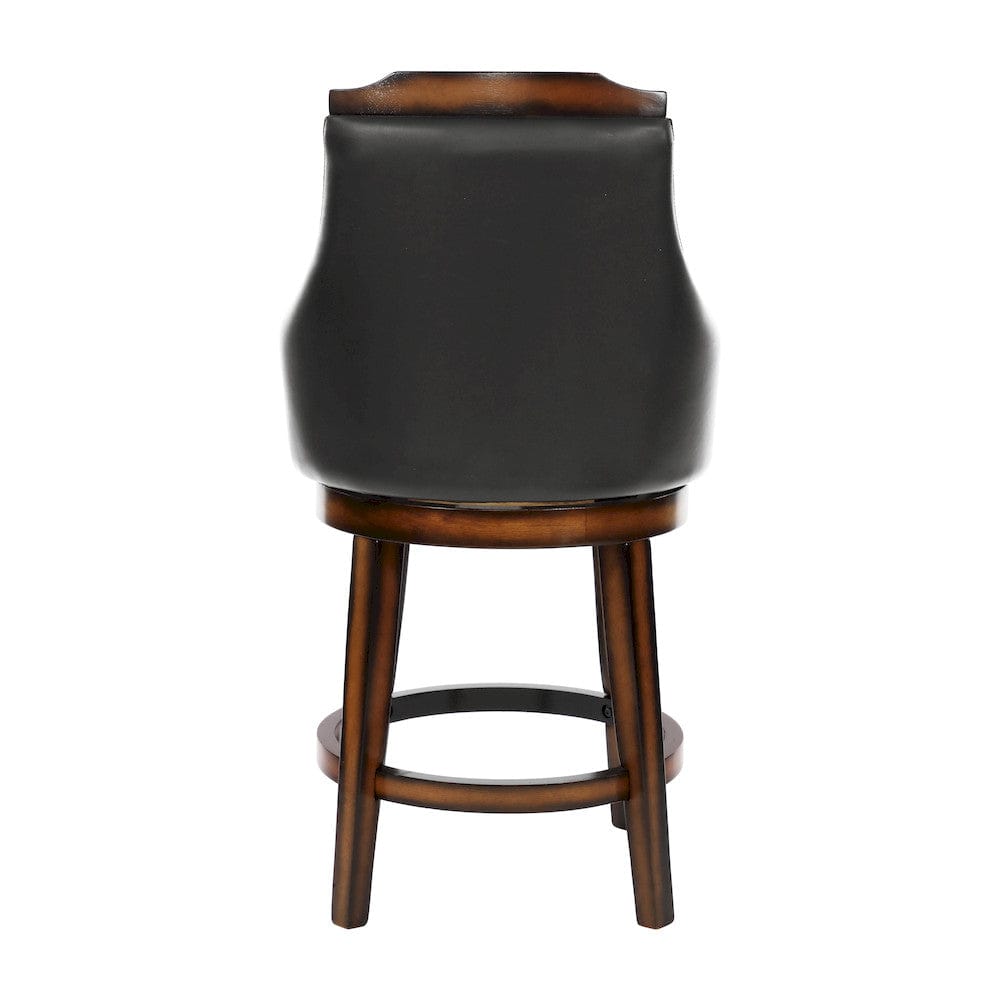 Homelegance  - Bayshore Swivel Counter Height Chair in Dark brown - 5447-24S  view 4