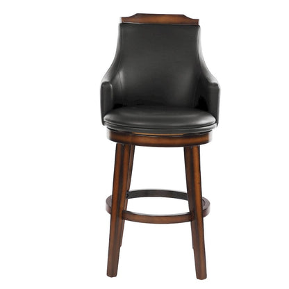 Homelegance  - Bayshore Swivel Pub Height Chair in Dark brown - 5447-29S  view 1