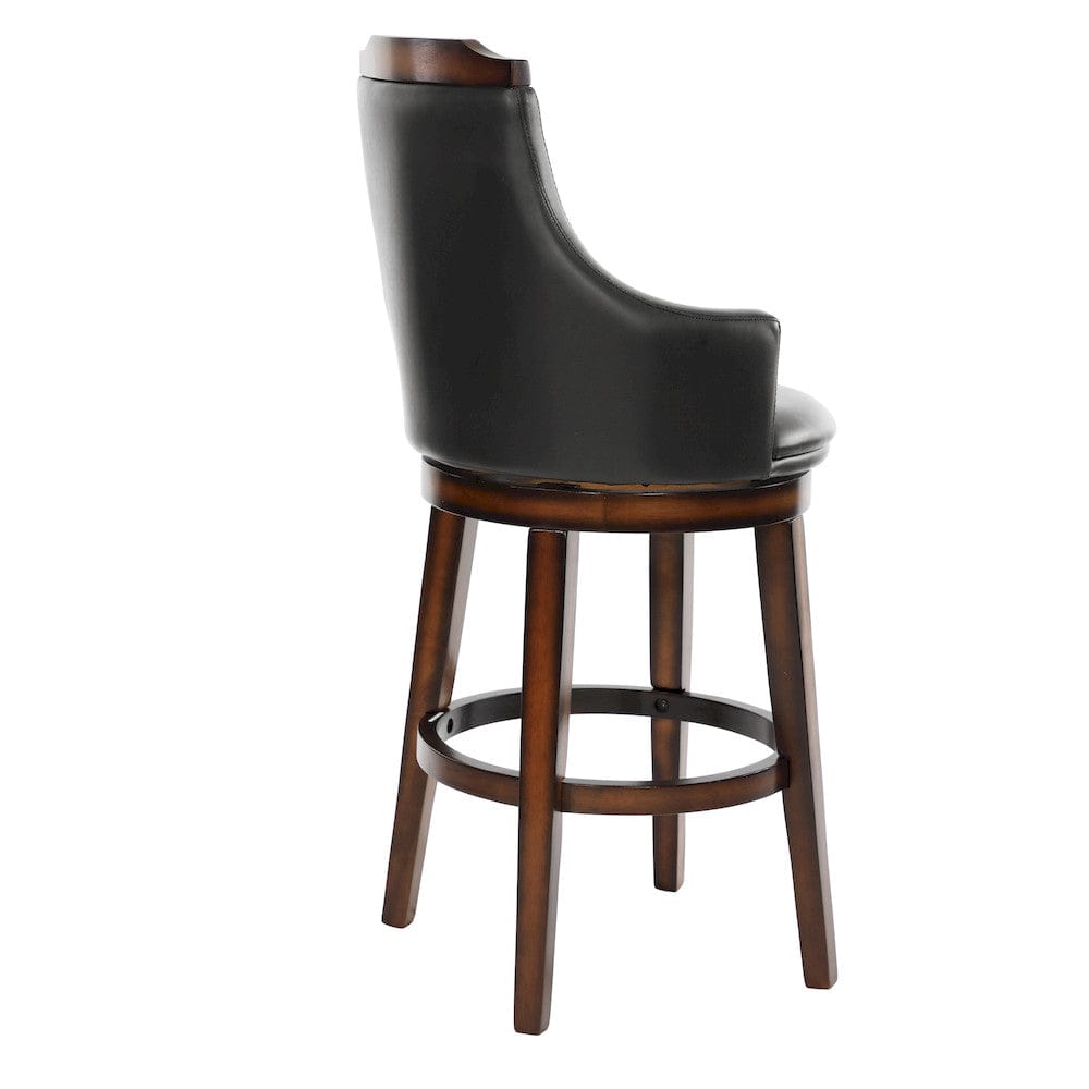 Homelegance  - Bayshore Swivel Pub Height Chair in Dark brown - 5447-29S  view 3