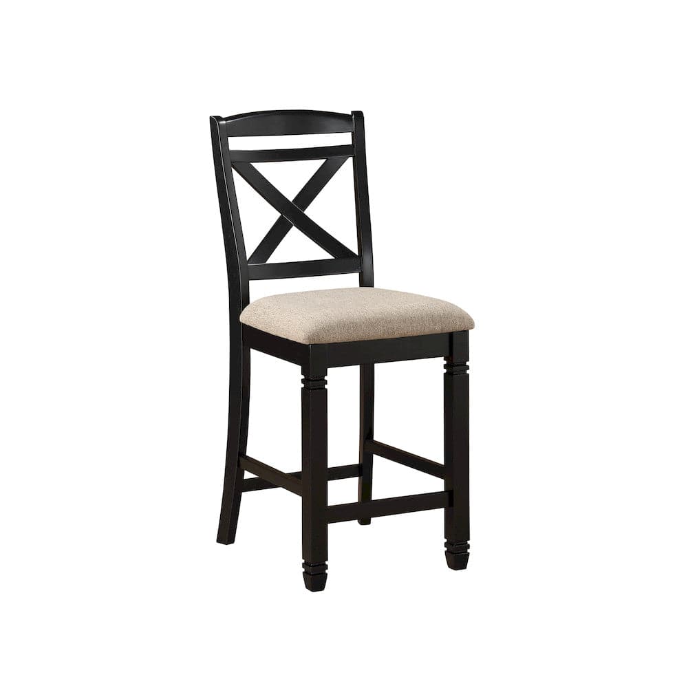 Homelegance  - Baywater Counter Height Chair in Beige - 5705BK-24  view 2