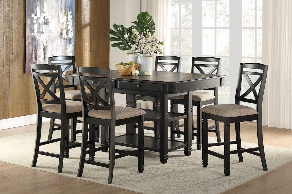Homelegance  - Baywater Counter Height Table - 5705BK-36  view 6