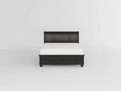 Homelegance  - Begonia California King Platform Bed W/ Footboard Storage - 1718KGY-1CKx  view 6