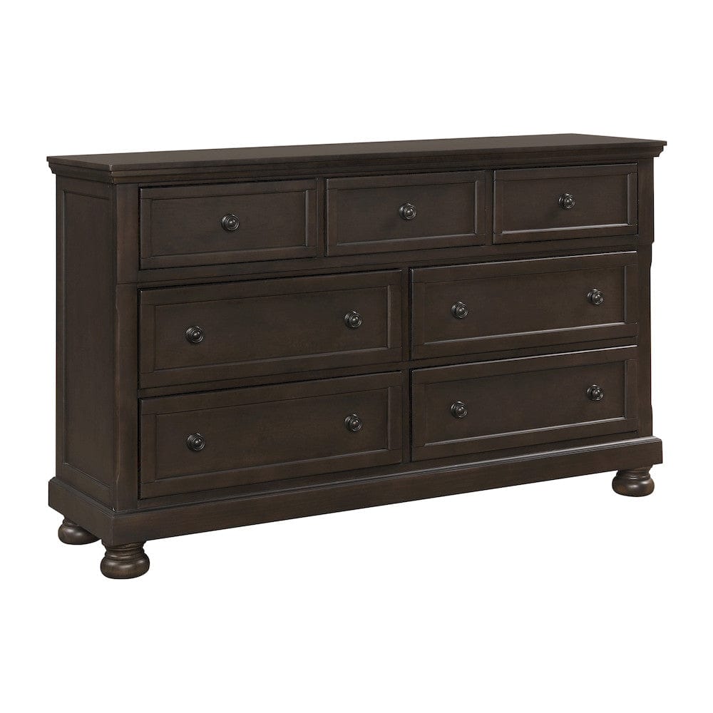 Homelegance  - Begonia Dresser W/ Hidden Drawer - 1718GY-5  view 3
