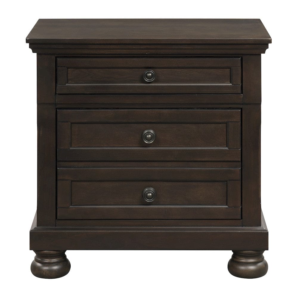Homelegance  - Begonia Night Stand W/ Hidden Drawer - 1718GY-4  view 1