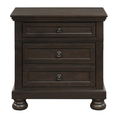 Homelegance  - Begonia Night Stand W/ Hidden Drawer - 1718GY-4  view 1