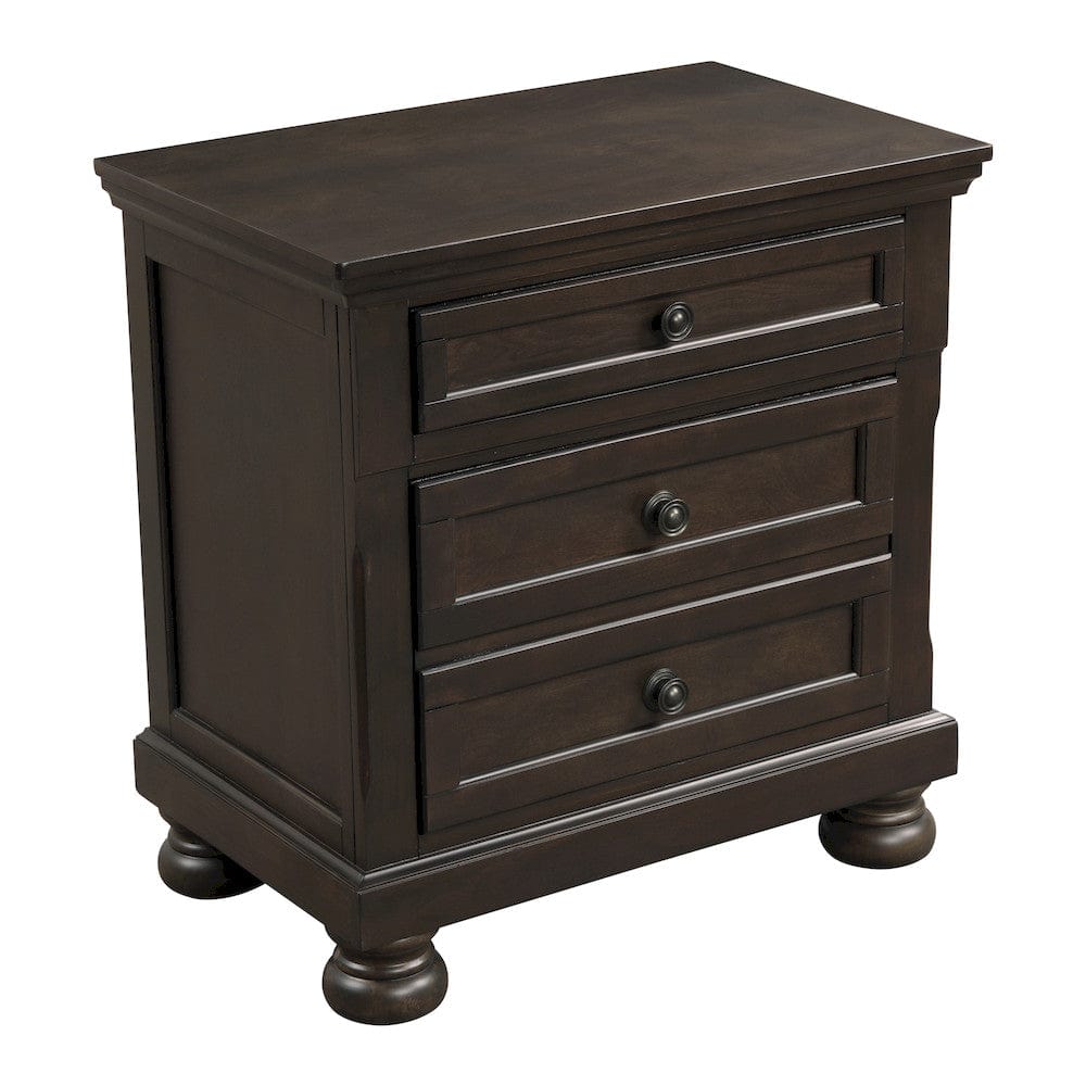 Homelegance  - Begonia Night Stand W/ Hidden Drawer - 1718GY-4  view 2