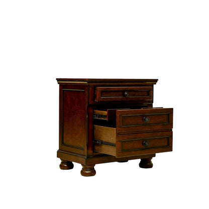 Homelegance  - Begonia Night Stand W/ Hidden Drawer - 1718NC-4  view 3