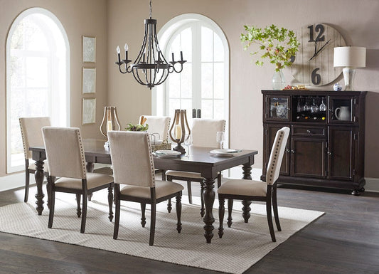 Homelegance  - Begonia Side Chair in Beige - 1718GYS  view 2