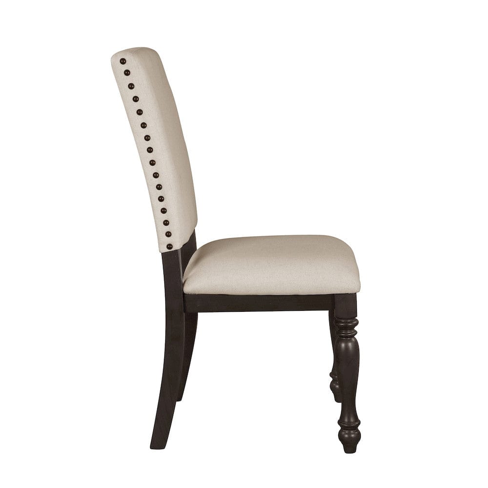 Homelegance  - Begonia Side Chair in Beige - 1718GYS  view 4