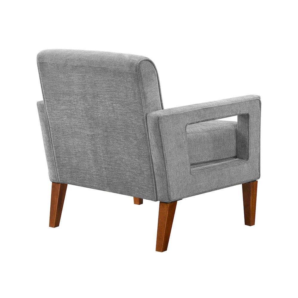 Homelegance  - Belfort Accent Chair in Gray - 1113GY-1  view 3